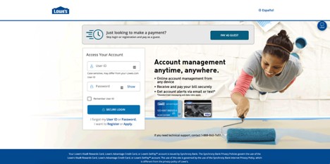 www.lowes .com Activate – Activation Process For Lowes Credit Card